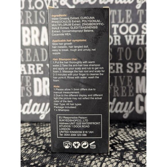 🌈5/25 Segminismart Anti-Hair Loss Shampoo SEALED - Picture 2 of 4